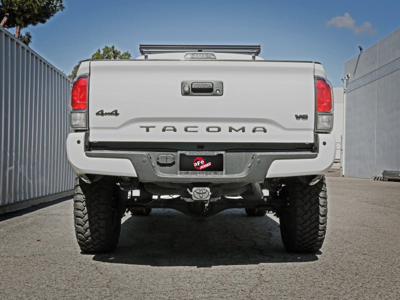 aFe MACHForce XP Exhausts Cat - Back Hi - Tuck RB SS 16 Toyota Tacoma V6 - 3.5L - My Store