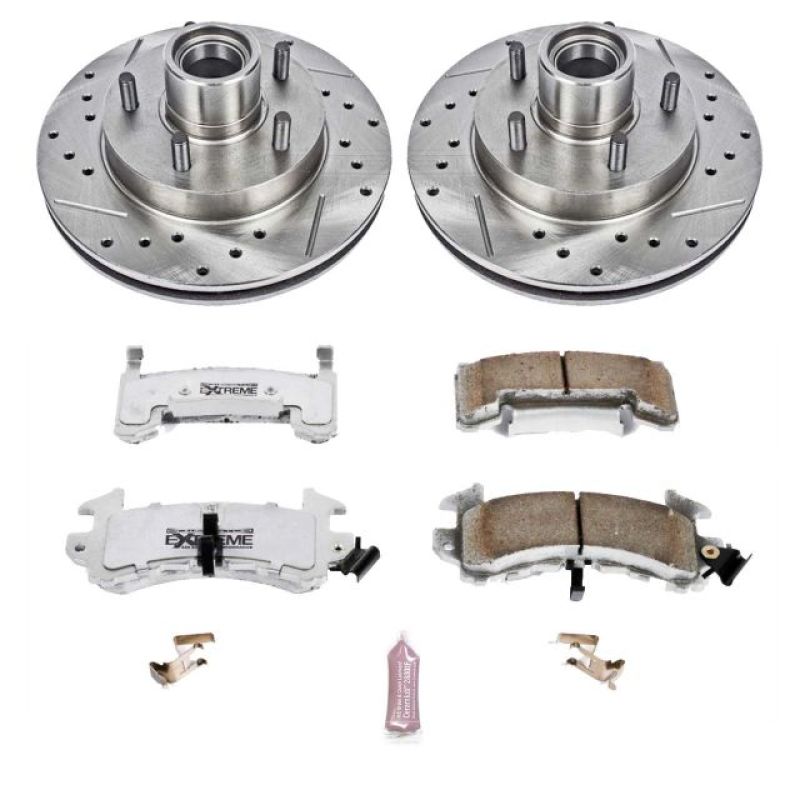 Power Stop 95 - 97 Chevrolet Blazer Front Z26 Street Warrior Brake Kit - My Store