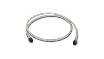 compare product Vibrant Univ Oil Feed Kit 4ft Teflon lined S.S. hose with two -4AN female fittings preassembled