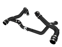 aFe 20 - 23 Ford Explorer ST V6 3.0L (tt) BladeRunner Aluminum Hot and Cold Charge Pipe Kit - Black - My Store