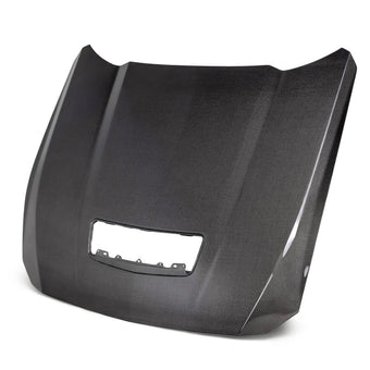compare product Anderson Composites 2024 Ford Mustang Type-OE Double Sided Carbon Fiber Hood