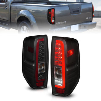 compare product ANZO 2005-2021 Nissan Frontier LED Taillights Black Housing/Smoke Lens