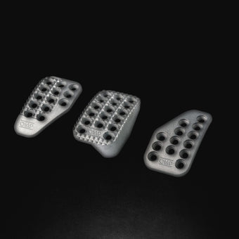 compare product OMP Sand-Blasted Aluminum Pedals (Set of 3)