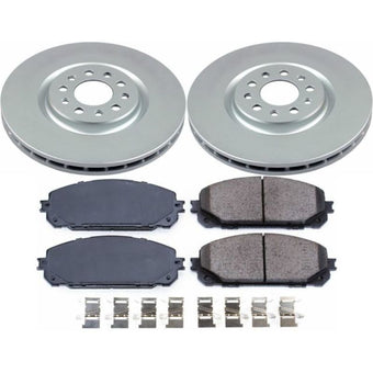 compare product Power Stop 17-19 Jeep Cherokee Front Z17 Evolution Geomet Coated Brake Kit