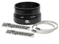 aFe Magnum FORCE Intake Coupling Kit (4 - 1/4 IN ID to 3 - 3/4 IN ID x 2 - 1/4 IN L) Straight Black - My Store