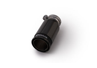 compare product Remus Universal Sport Exhaust 84mm Blk Chrm Straight w/Carbon Insert & Adj Clamp Tail Pipe (Single)
