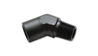 compare product Vibrant 1/4in NPT Female to Male 45 Degree Pipe Adapter Fitting