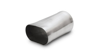 compare product Vibrant 4in oval (Nominal) x 4in Round Transition adapter T304 SS 6in long