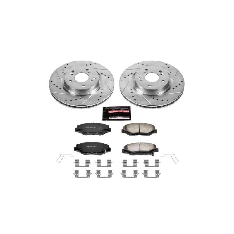 Power Stop 12 - 16 Honda CR - V Front Z36 Truck & Tow Brake Kit - My Store