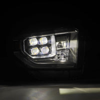 AlphaRex 14 - 21 Toyota Tundra NOVA - Series LED Proj Headlights Blk w/Actv Light & Seq. Sig + DRL - My Store