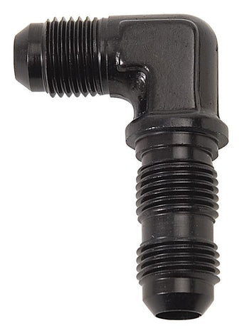 compare product Russell Performance -6 AN 90 Degree Flare Bulkhead (Black)