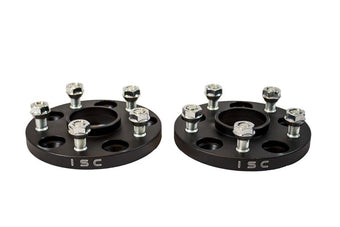 compare product ISC Suspension Lexus/Toyota 5x114.3 Hub Centric (60 Hub Bore) Wheel Spacers 15mm Black (Pair)