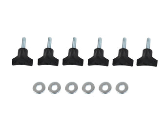 compare product Kentrol 76-06 Jeep CJ/Wrangler YJ/TJ Door Hinge Liners 2 Door - Powdercoat Black