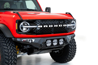 compare product Addictive Desert Designs 21-22 Ford Bronco Bomber Front Bumper (w/ 3 Rigid 360 Mounts)