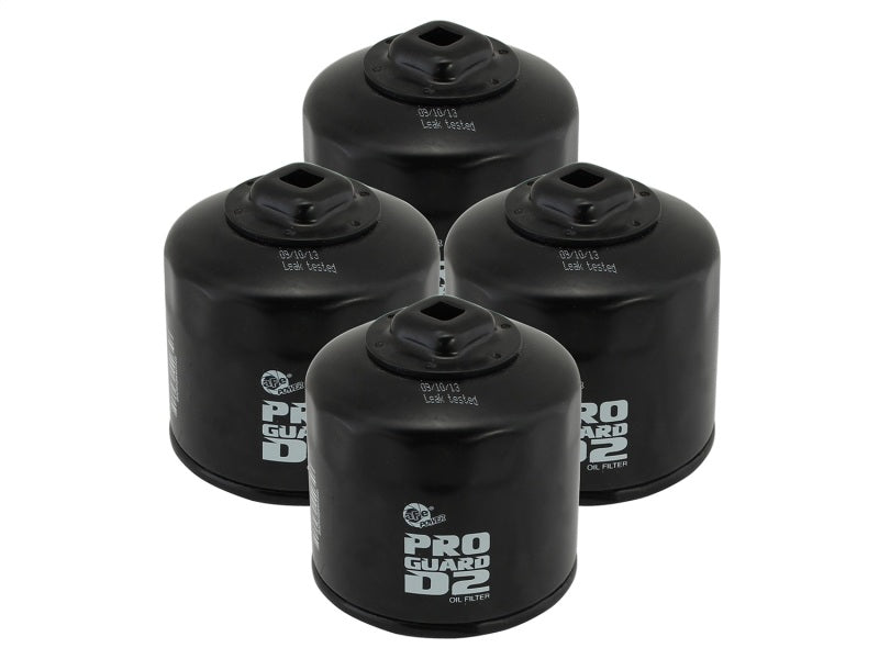aFe Pro GUARD D2 Oil Filter 13 - 17 Scion FR - S / Subaru BRZ H4 - 2.0L (4 Pack) - My Store