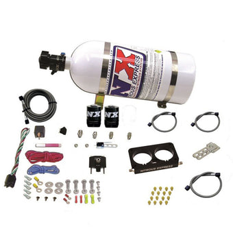 compare product Nitrous Express 96-04 Ford Mustang Cobra 4 Valve (Stock TB) Nitrous Kit (50-300HP) w/10lb Bottle
