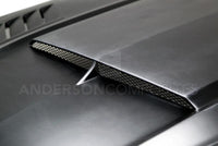 Anderson Composites 15 - 16 Ford Mustang (Excl. GT350/GT350R) Ram Air Fiberglass Hood - My Store
