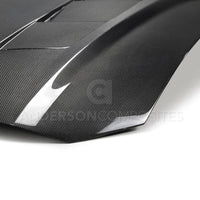 Anderson Composites 2018 Ford Mustang GT Type - SA Style Heat Extractor Double Sided Carbon Fiber Hood - My Store