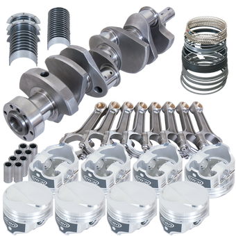 compare product Eagle Chevy 454 1Pc 4.000in Crank 6.135in I-Beam Rods 18cc Dome 4.310in Pistons Rotating Assembly