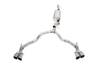 compare product Corsa 21-25 Chevrolet Tahoe/GMC Yukon 4DR 6.2L 4WD Dual Rear 3/2.75in Sport Cat-Back DW 4inPol Tips