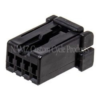 compare product NAMZ AMP 040 Series 4-Postiion Female Wire Plug Housing Connector (HD 72914-01BK)