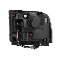 AlphaRex 05 - 07 Ford F250/350/450/550 Super Duty NOVA LED Proj HL Blk w/Actv Light & Seq Sig + SB DRL - My Store