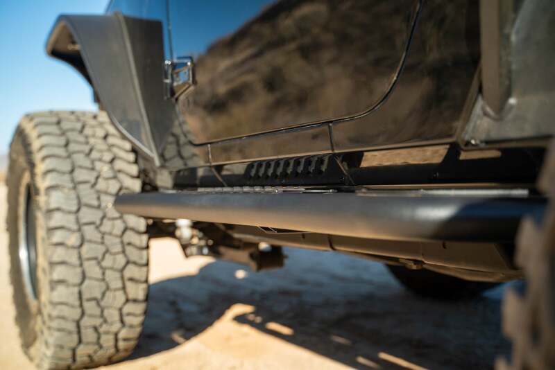 DV8 Offroad 07 - 18 Jeep Wrangler JK 2 Door Body/Pinch Weld Mounted Side Steps - My Store