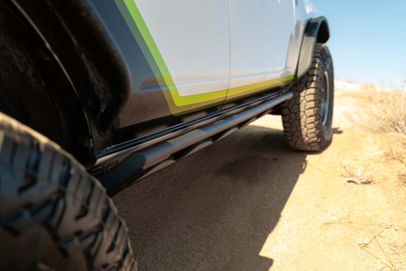 DV8 Offroad 2021+ Ford Bronco (excl. 2 - Door/Raptor) FS - 15 4 - Door Rock Sliders V2 - My Store