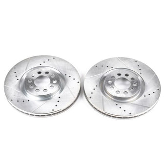compare product Power Stop 99-06 Audi TT Front Evolution Drilled & Slotted Rotors - Pair