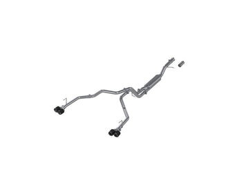 compare product MBRP 2021+ Chevy Tahoe / GMC Yukon T304 SS 3in Cat-Back Dual Split Exhaust w/ Quad Carbon Fiber Tips
