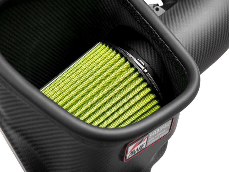 AWE Tuning 24 - 26 Ford S650 Mustang GT/Dark Horse S - FLO Carbon Intake - My Store