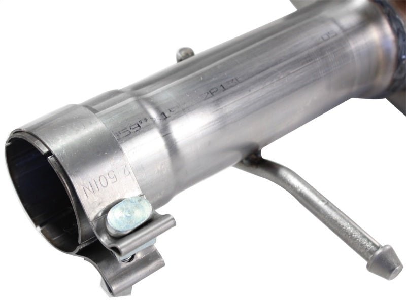 aFe MACHForce XP Exhaust Cat - Back 2.5in SS - 409 Hi - Tuck 12 - 14 Jeep Wrangler Unlimited V6 3.6L 4Dr - My Store