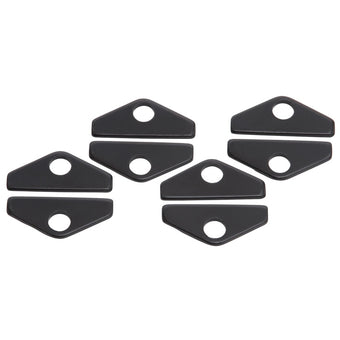 compare product Edelbrock Vc Hold Down Tab Kit Universal Steel Black Set of 8