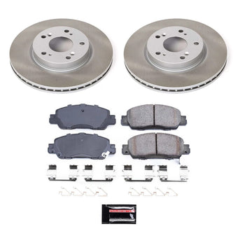 compare product Power Stop 16-17 Honda Accord Front Semi-Coated Rotor Kit