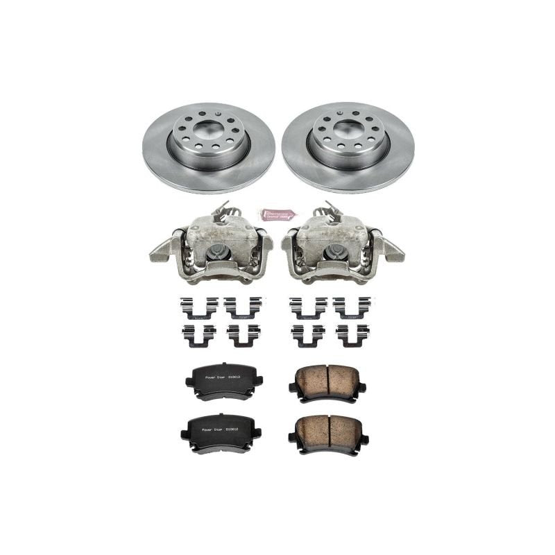 Power Stop 06 - 09 Audi A3 Rear Autospecialty Brake Kit w/Calipers - My Store