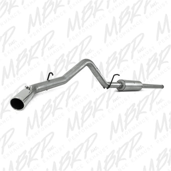 compare product MBRP 2009 Chev/GMC 1500 4.8/5.3L EC/CC (excluding 8 bed) Cat Back Single Side