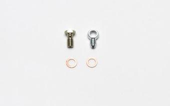 compare product Wilwood Fitting Kit -3 Male w/ 3/8-24 Banjo Bolt (For Banjo Outlet Master Cylinders)