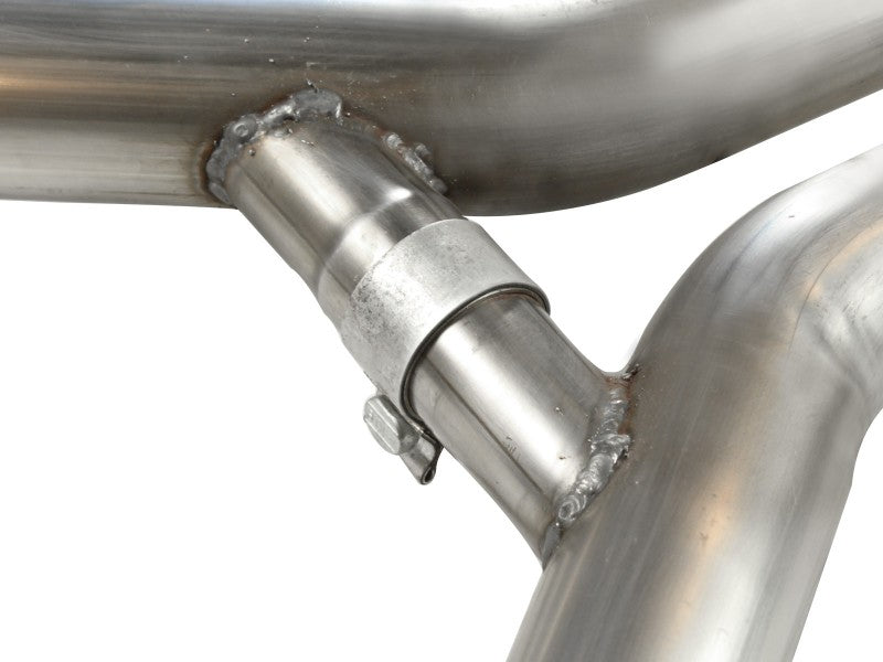 aFe MACHForce XP Cat - Back Exhaust 3in SS w/ Polished Tips 11 - 14 Ford Mustang GT V8 5.0L - My Store