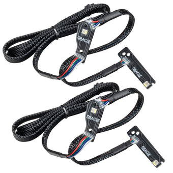 compare product Oracle 15-21 Nissan GT-R RGB+W (Lightning Bolt) Headlight DRL Kit- w/o Controller