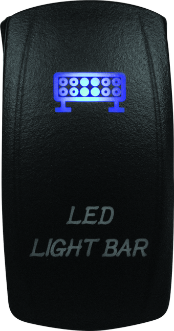compare product DragonFire Racing Lighted Switch Led Light Bar On/Off Blue