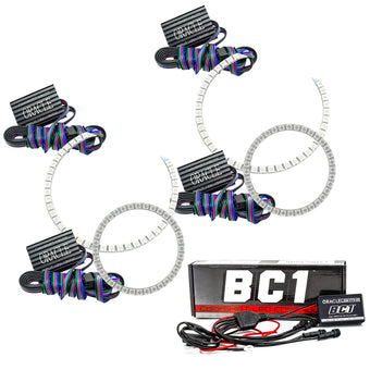 compare product Oracle Nissan Altima Sedan 10-12 Halo Kit - ColorSHIFT w/ BC1 Controller