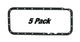 Moroso Chrysler 361 - 440 HEMI Oil Pan Gasket - One Piece - Reinforced Steel (5 Pack) - My Store