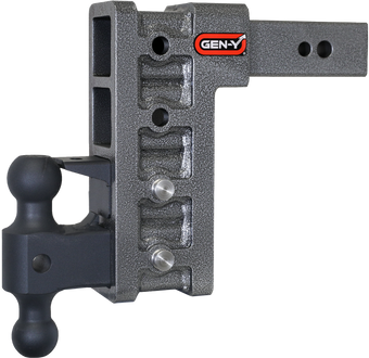 compare product Gen-Y Mega Duty 2.5in Shank 9in Drop 3.5K TW 32K Hitch w/GH-0161 Dual-Ball/Pintle Lock