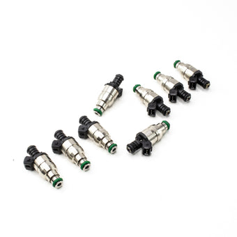 compare product DeatschWerks Universal 1800cc Low Impedance 14mm Upper Injector - Set of 8