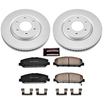compare product Power Stop 08-10 Infiniti QX56 Front Z17 Evolution Geomet Coated Brake Kit
