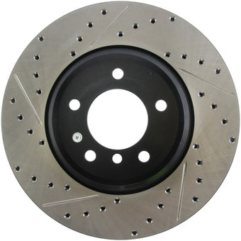 compare product StopTech 07-09 BMW 335 (E90/E92/E93) Slotted & Drilled Right Front Rotor