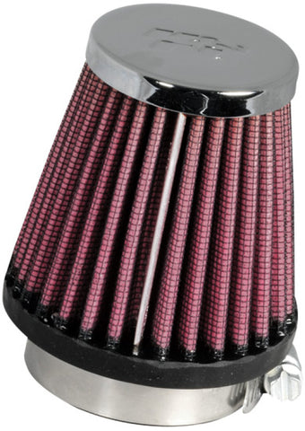 compare product K&N Universal Chrome Filter 1 15/16 inch FLG / 3 inch Base / 2 inch Top / 3 inch Height