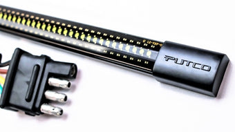 compare product Putco 60in Red Blade LED Tailgate Light Bar for Ford Trucks w/ Blis and Trailer Detection