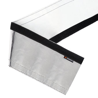 compare product Mishimoto Heat Shielding Sleeve Silver 1 Inch x 36 Inches