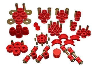compare product Energy Suspension 74-78 Nissan 260Z/280Z Red Hyper-Flex Master Bushing Set